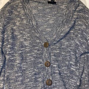 ana cropped long sleeve sweater (size L)
